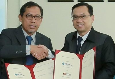 Majlis Menandatangani Memorandum Persefahaman (MoU) UTM-Setia Geosolutions Sdn Bhd
