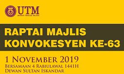 Majlis Raptai Konvokesyen ke-63 UTM