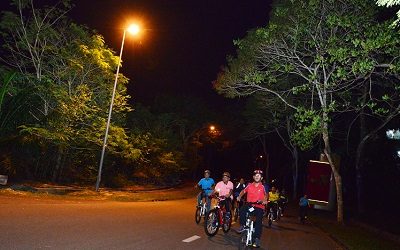 Program Night Cycling Jabatan Harta Bina Bersama Staf & Pelajar