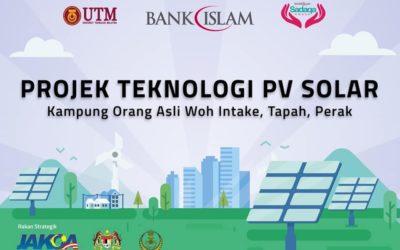 Majlis Perasmian & Program USR Projek Teknologi PV Solar Berpusat di Kampung Orang Asli Woh Intake, Tapah, Perak