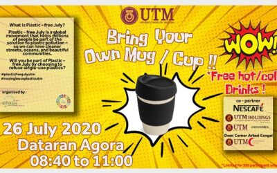 Perasmian Program “Bring Your Own Mug/Cup” & “Drop Your Reuseable Bag”