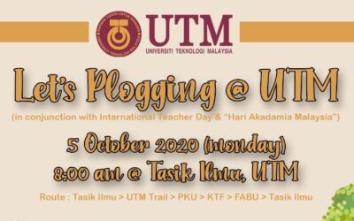 Let’s Plogging @ UTM