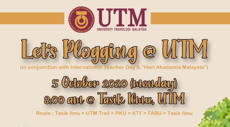 Let’s Plogging @ UTM