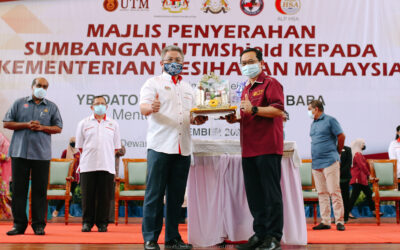Majlis Penyerahan Sumbangan UTMShield Kepada Kementerian Kesihatan Malaysia (KKM)