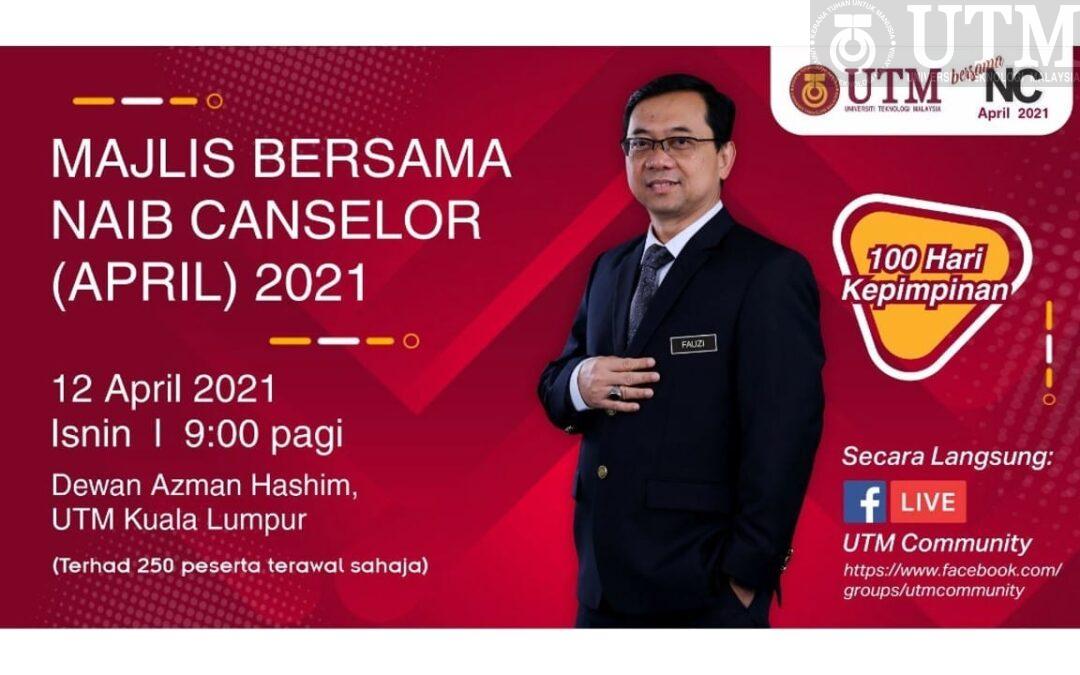 Majlis Bersama Naib Canselor (April) 2021