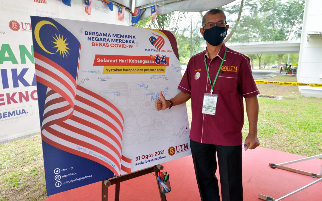 Sesi Lintas Langsung oleh RTM ke PPV UTM Sempena Sambutan Bulan Kemerdekaan