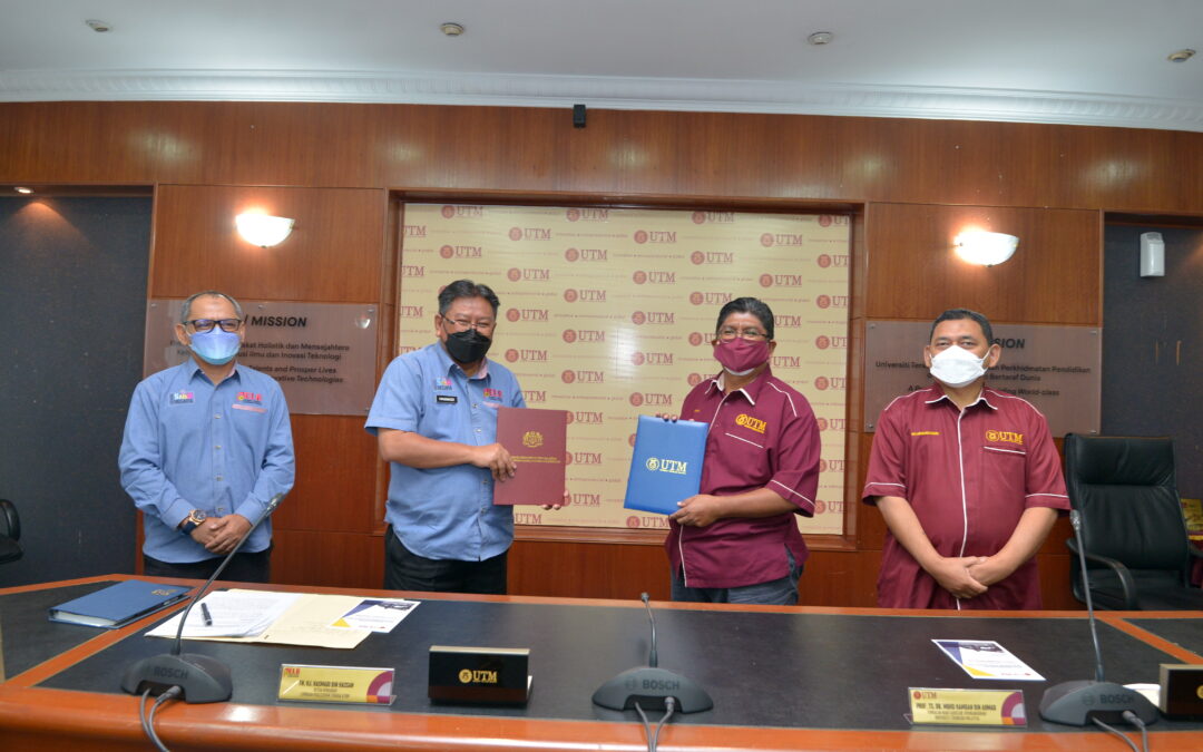 Majlis Menandatangani Memorandum Persefahaman (MoU) Antara Universiti Teknologi Malaysia dan Lembaga Perlesenan Tenaga Atom