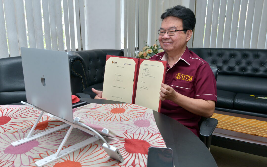 Majlis Menandatangani Memorandum Perjanjian (MoA) Antara Universiti Teknologi Malaysia (UTM) Dengan Digital Way Academic Sdn. Bhd. (DWA)