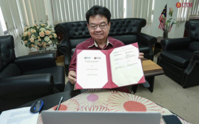 Majlis Menandatangani Memorandum Persefahaman (MoU) Antara Universiti Teknologi Malaysia (UTM) Dengan National University of Singapore (NUS)