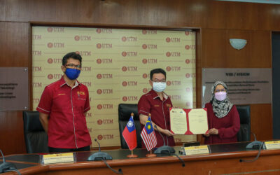 Memorandum of Agreement Signing Ceremony Between Universiti Teknologi Malaysia (UTM) and National Sun-Yat-Se University (NSYSU)