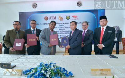 MoU Antara UTM Dengan Persatuan Sejarah Malaysia Cawangan Negeri Johor (PSMCNJ) Dan Warisan Alam Pengerang Resources (WAPR)