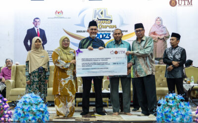 09.02.2023_Penyerahan Cheque UTM Majlis Khatam Al-Quran Perdana dan Penutupan Program KL Gema Al -Quran