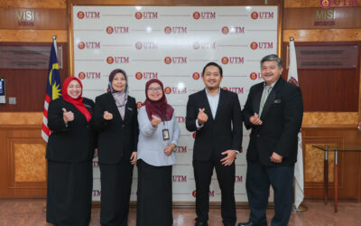 Lawatan Penanda Aras Institut Aminuddin Baki Ke Pejabat Strategi Dan Hal Ehwal Korporat, Jabatan Canseleri UTM Johor Bahru.