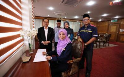 30.05.2023 Kunjungan hormat Rektor UiTM Cawangan Johor