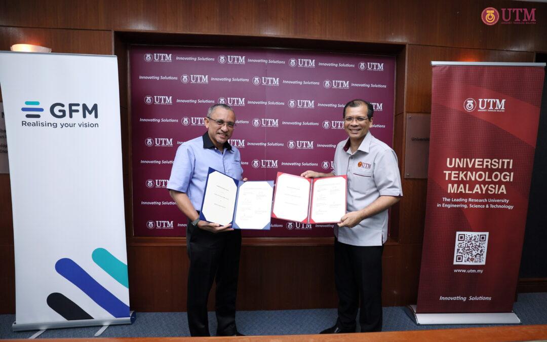 MAJLIS MoU ANTARA UTM DAN GLOBAL FACILITIES MANAGEMENT (GFM)  SERVICES SDN BHD