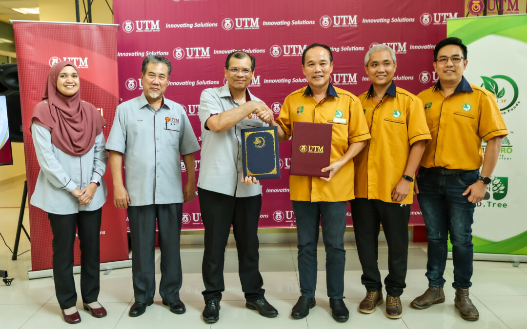 Majlis Menandatangani Memorandum Perjanjian (MoA) Antara Universiti Teknologi Malaysia (UTM) Dan Forest Fine Foods (M) Sdn. Bhd.