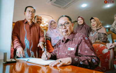 Kunjungan hormat Rektor Universitas Muhammadiyah, Palembang