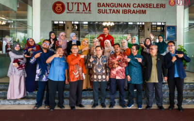 Bahagian Keselamatan Iring Naib Canselor Ke-7 Meninggalkan Universiti Teknologi Malaysia (UTM), Johor Bahru